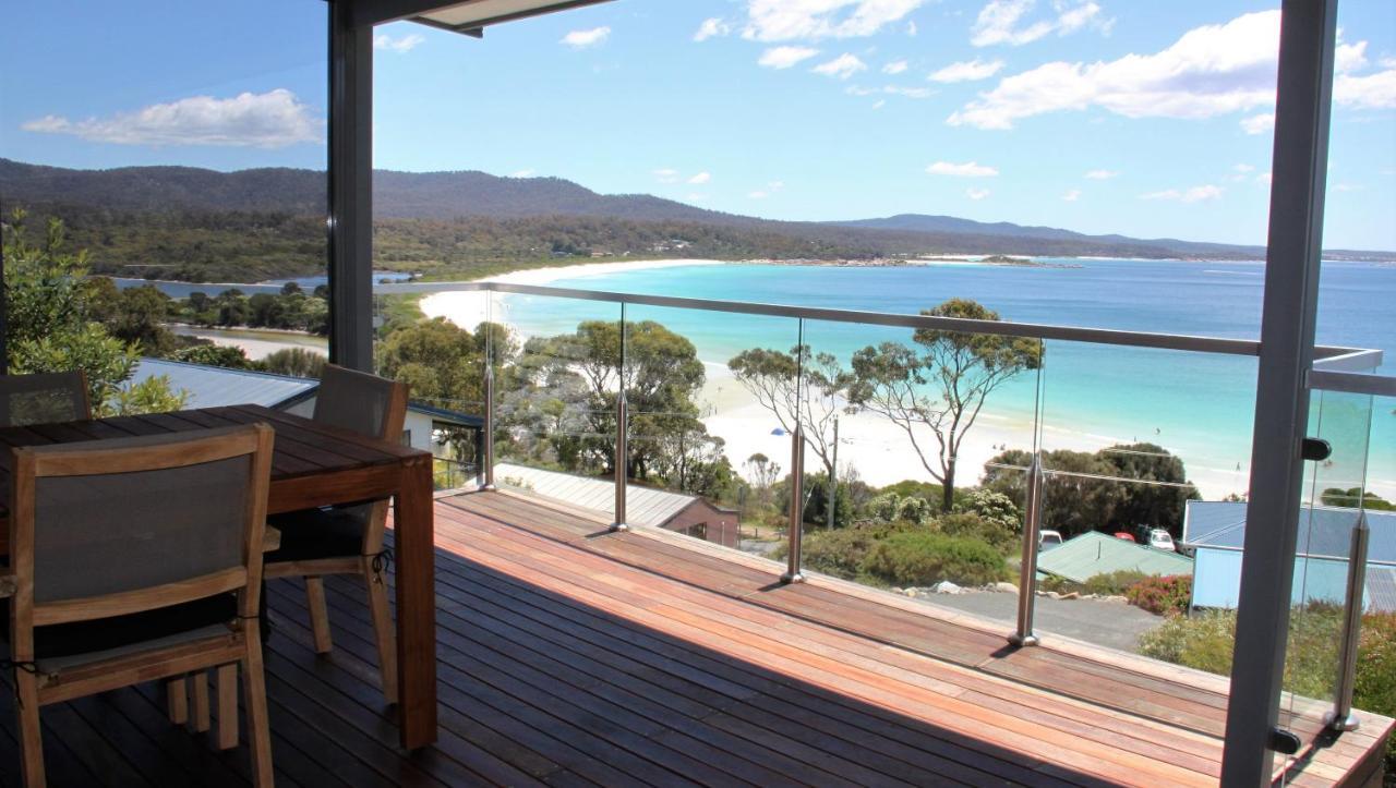 Sea Eagle Cottage Amazing Views Of Bay Of Fires Binalong Bay Buitenkant foto