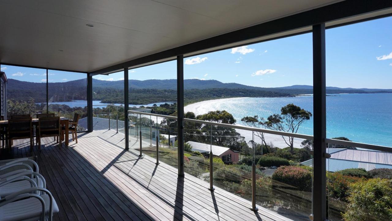 Sea Eagle Cottage Amazing Views Of Bay Of Fires Binalong Bay Buitenkant foto